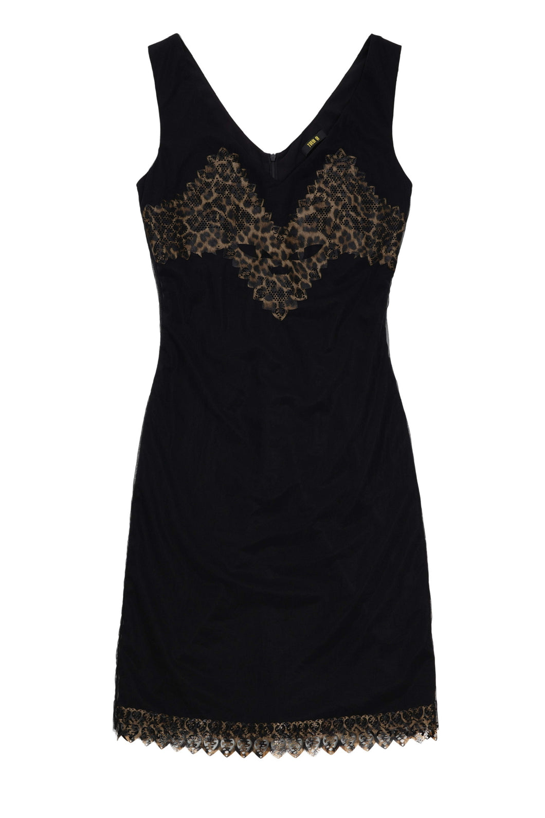 Feline V-neck Dress