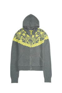 Fair Isle Sweater (Grey)
