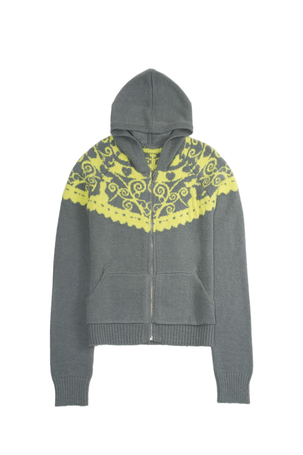 Fair Isle Sweater (Grey)