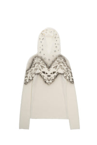 Feline Airbrush Knit Hood