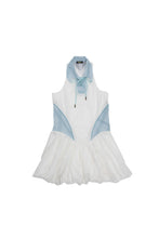 Load image into Gallery viewer, Devil Collar Football Jersey Dress
