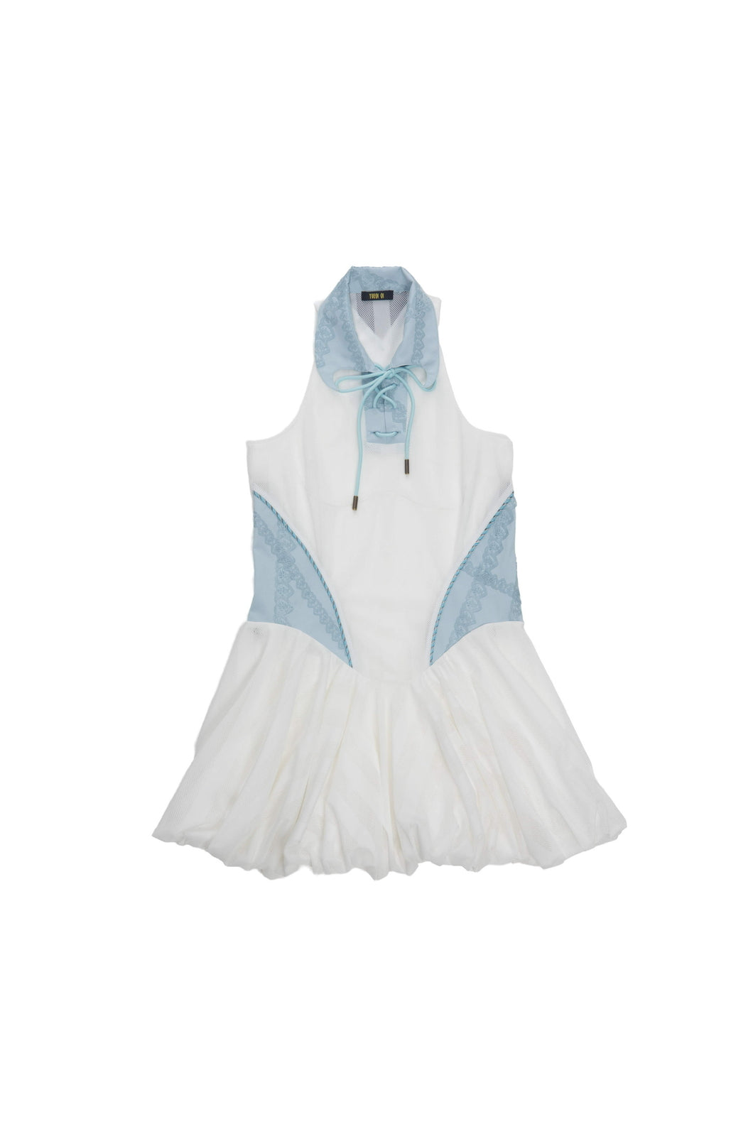 Devil Collar Football Jersey Dress