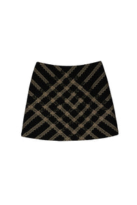 Laser Love Weave Skirt