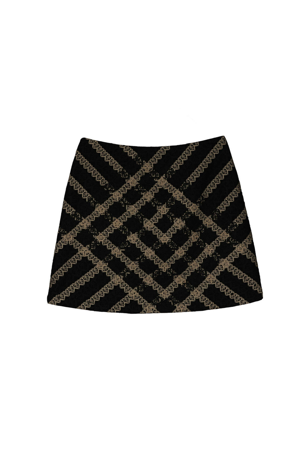 Laser Love Weave Skirt