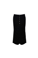 Load image into Gallery viewer, Black Curtain Skirt

