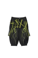 Load image into Gallery viewer, Laser Love Capris with Mesh Overlay
