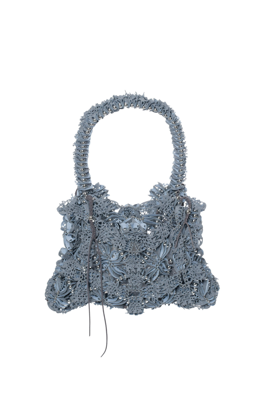 Alcantara Laser Love Persona Bag (Blue)