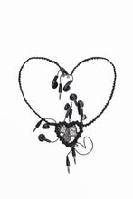 Load image into Gallery viewer, Heart Headphone Bijoux Necklace
