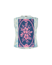 Load image into Gallery viewer, Rose Medallion Bead Card Top
