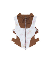 Load image into Gallery viewer, Hooded Corset Vest
