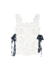 Load image into Gallery viewer, White ROSA Laser-Cut Felt Vest
