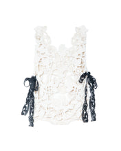Load image into Gallery viewer, White ROSA Laser-Cut Felt Vest
