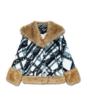 Load image into Gallery viewer, Rosa Fur Trim Belted Jacket
