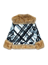 Load image into Gallery viewer, Rosa Fur Trim Belted Jacket
