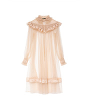 Load image into Gallery viewer, Lace Ruffle Tulle Dress
