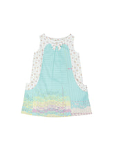 Load image into Gallery viewer, Mint Rosa Letter Paper Pinafore Dress
