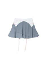 Load image into Gallery viewer, Floral Panel Drape Skirt
