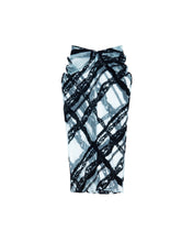 Load image into Gallery viewer, Flocked Lace Draped Skirt
