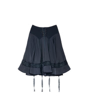 Load image into Gallery viewer, Midnight Corset Lace Skirt
