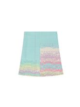 Load image into Gallery viewer, Mint Rosa Letter Paper Print Skirt
