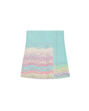 Load image into Gallery viewer, Mint Rosa Letter Paper Print Skirt
