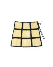 Load image into Gallery viewer, Butter Rosa Stamps Crochet Mini Skirt

