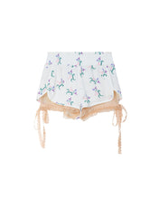 Load image into Gallery viewer, Ivory Rosa Scroll Lace Shorts
