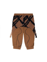 Load image into Gallery viewer, Lace Panel Track Shorts
