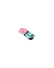 Load image into Gallery viewer, Mint Pink Rosa Beaded Hair Clip
