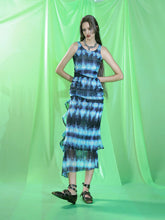 Load image into Gallery viewer, PUFF HEM MAXI DRESS
