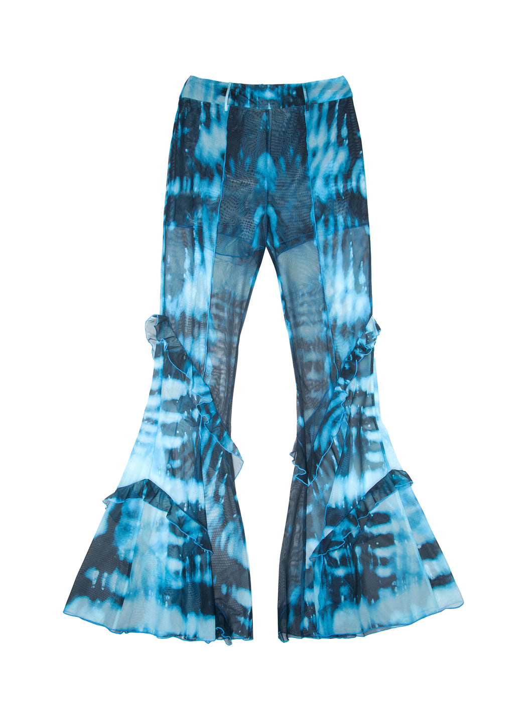 PRINTED LOUNGE PANTS (BLUE)