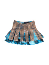 Load image into Gallery viewer, SEQUIN PLEATED MINI SKIRT
