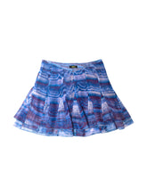 Load image into Gallery viewer, PRINTED PLEATED MINI SKIRT
