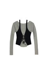 Load image into Gallery viewer, Feline Jersey (Grey)

