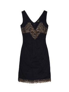 Feline V-neck Dress