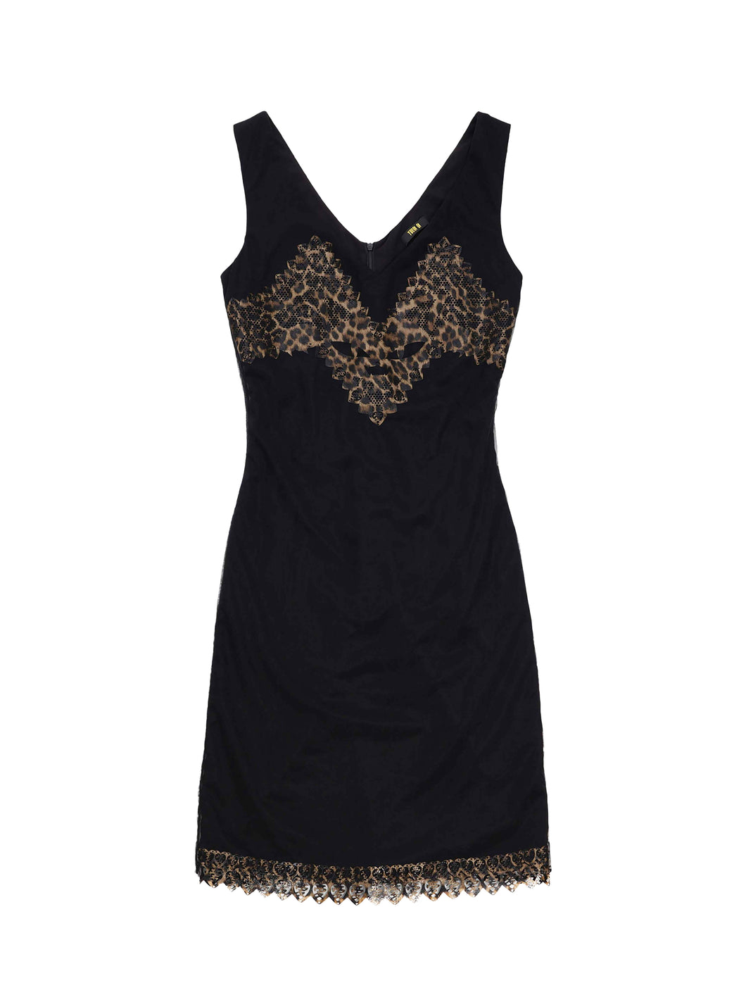 Feline V-neck Dress