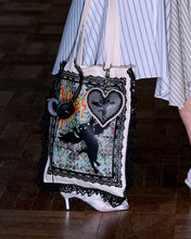 Load image into Gallery viewer, Mystic Feline Tote - White
