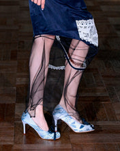 Load image into Gallery viewer, Trompe L'oeil Garter Top / Skirt
