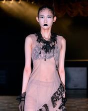 Load image into Gallery viewer, Braided Headphones Bijoux Mesh Necklace
