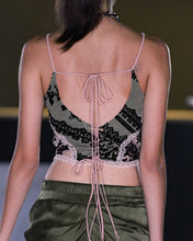 Load image into Gallery viewer, Sage Ribbon Camisole
