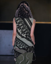 Load image into Gallery viewer, Mint Feline Veil Top
