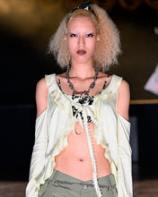 Load image into Gallery viewer, Lemon Ruffle Flow Blouse
