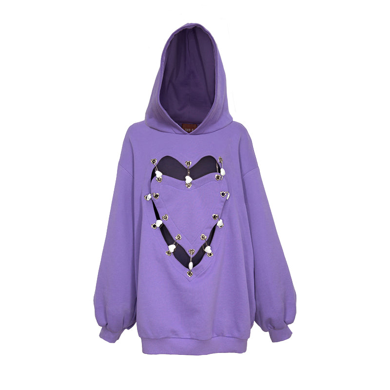 財布・小物その他 FENNEC BOUCLE HOODY BALACLAVA FUCHSIA PURPLE 15.6 Knotted Zip Hoodie - Purple Orchid - All Play No Work LLC