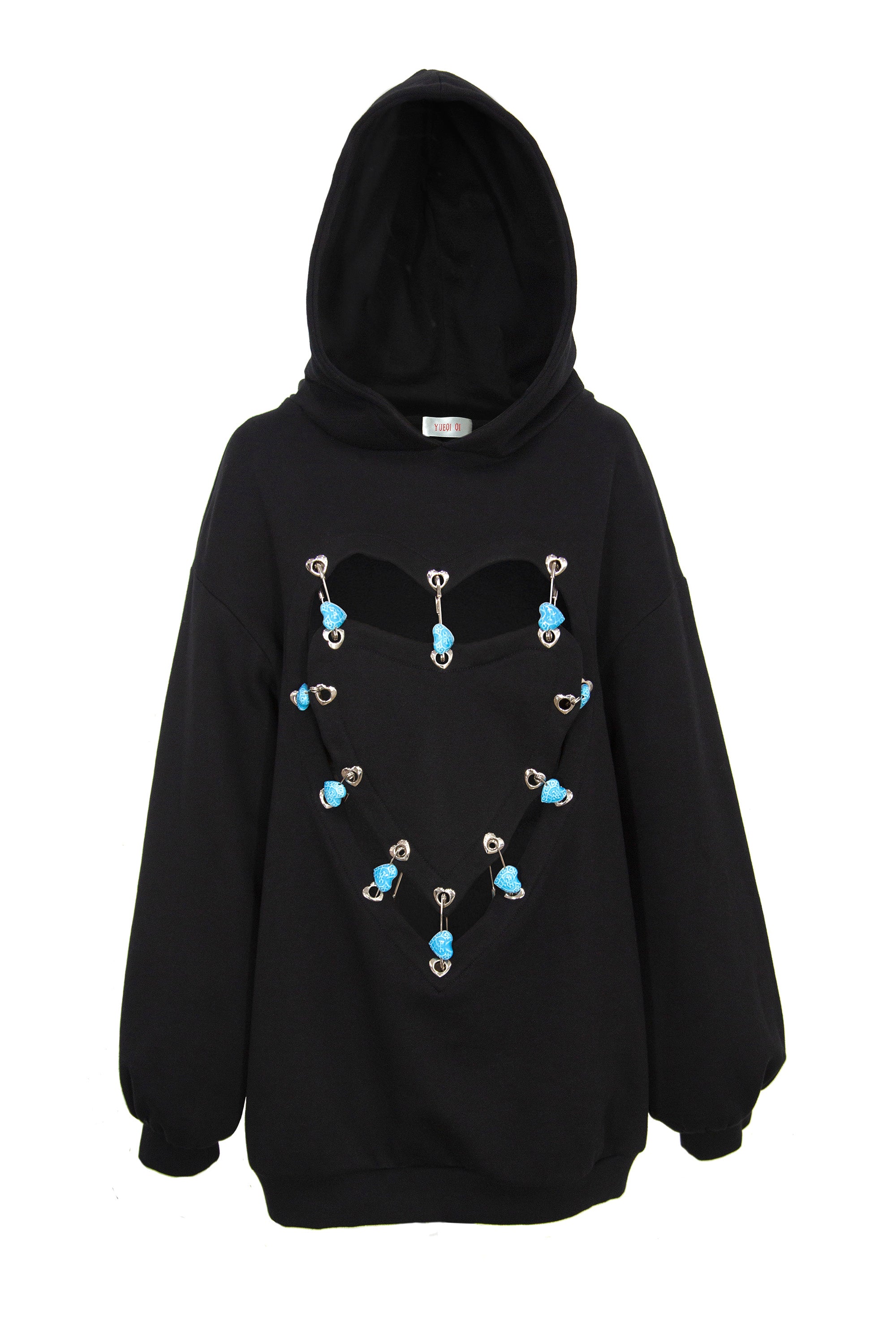 nyyuqi 1/12 Scale Clothes Accessories Black Pullover Hoodie