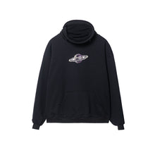 Load image into Gallery viewer, SPACE COLLAR  HOODIE WITH BEADED PLANET
