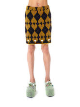 Load image into Gallery viewer, MINI KNIT SKIRT(YELLOW)
