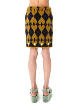 Load image into Gallery viewer, MINI KNIT SKIRT(YELLOW)
