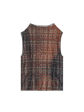 Load image into Gallery viewer, COPPER TULLE TANK TOP
