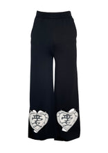 Load image into Gallery viewer, HEARTED SHAPE BEADING TROUSERS
