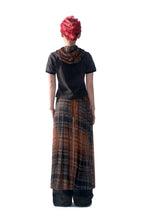Load image into Gallery viewer, &quot;BIJOUX&quot; TARTAN TULLE MIDI SKIRT
